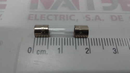 FUSIBLE FERRAZ GCA3, 3 AMP 250 V (S/M)