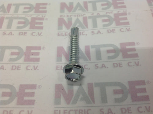 PIJA AUTOTALADRANTE  ANCLO DE 1/4 PULG X 1 1/2 PULG C/RONDANA SELLADORA