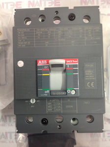 INTERRUPTOR TERMOMAGNETICO ABB 1SDA068059R1, XT3N, 250 AMP, TMD, 3P, FF