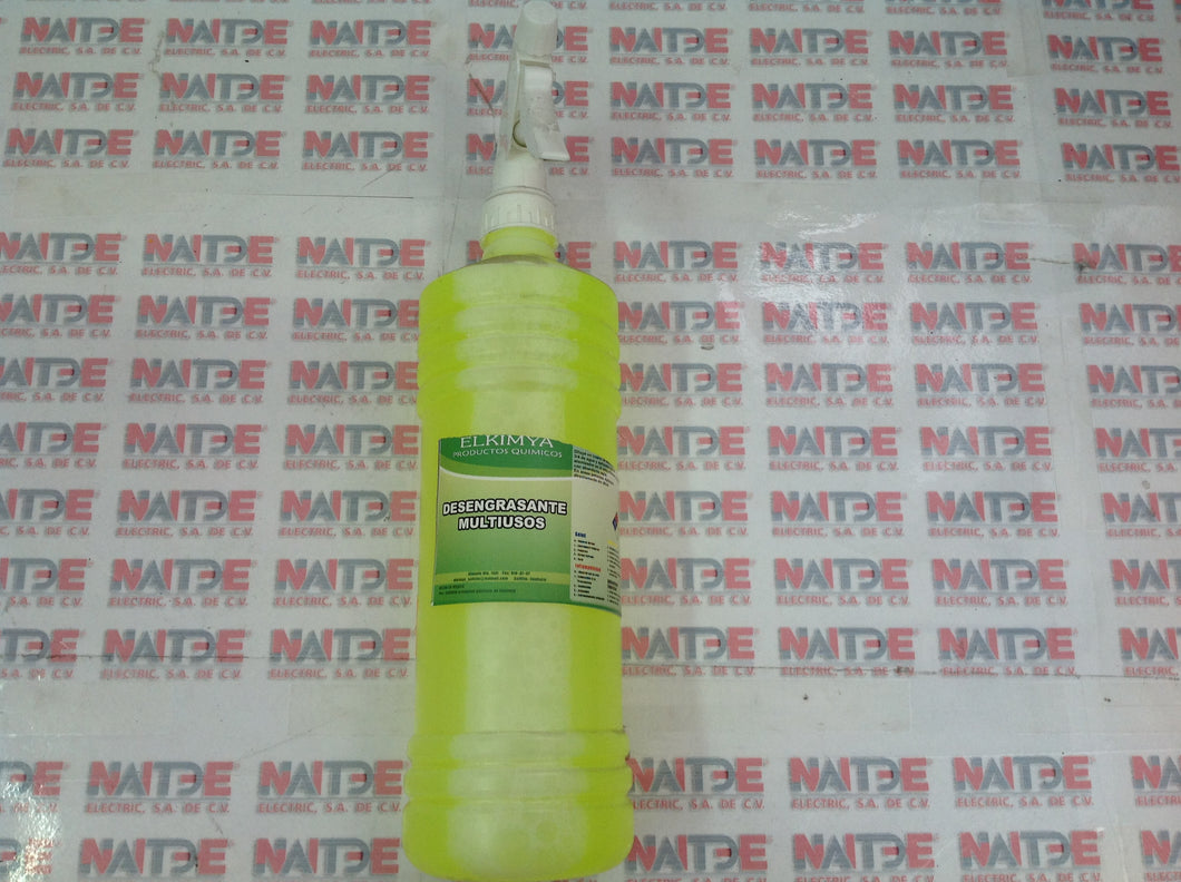 DESENGRASANTE LIQUIDO CON ATOMIZADOR DE 1 LT