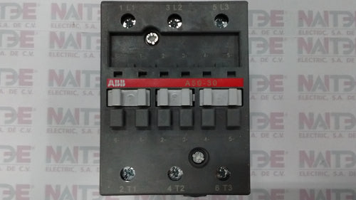 CONTACTOR ABB  A50-30-00 BOBINA 24 VCA. CAT.1SBL351001R8100
