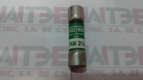FUSIBLE FERRAZ TRM2-1/4, 2-1/4 AMP 250 V